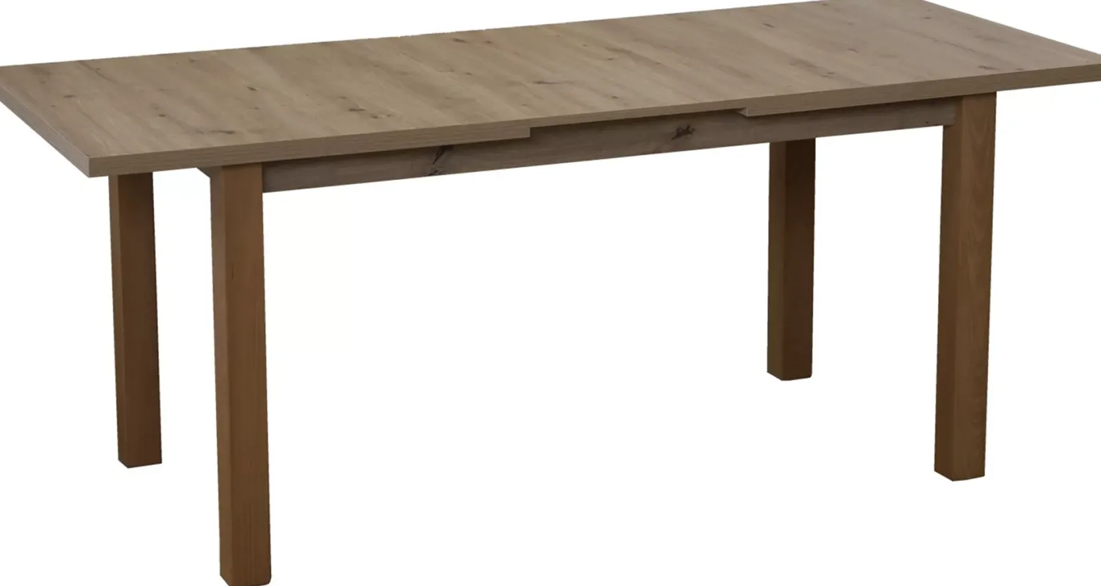 Zestaw stół 150/190x80 rozkładany z 4 M015-4 Dąb Artisan