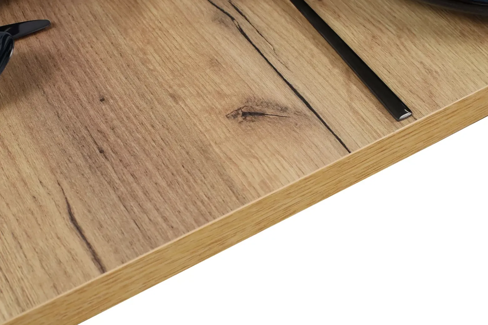 Zestaw stół 100x70 z 2 krzesłami M019-2 Czarny/Dąb Craft
