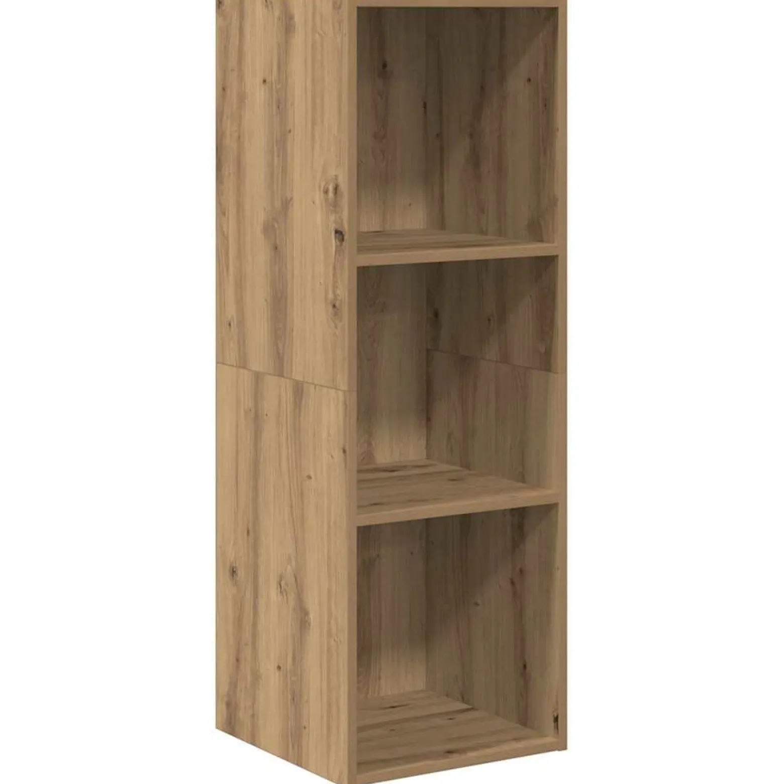 Zestaw szafek RTV 3 szt. dąb artisan 37 x 37 x 107 cm