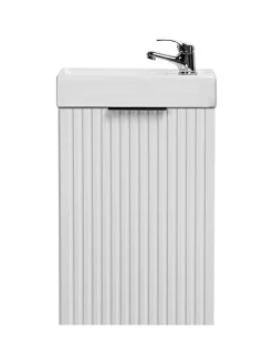 Zestaw szafka 40 cm + umywalka ADEL biały