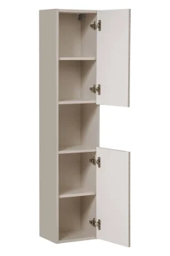 Zestaw Szafka 2 Szuflady 60 cm z Blatem i Słupek Wysoki Viva Cashmere