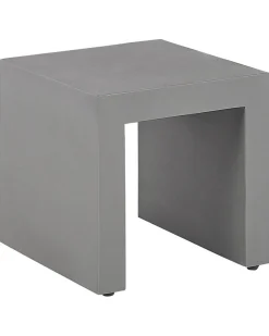 Zestaw 2 szt stołków betonowych szary