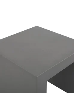 Zestaw 2 szt stołków betonowych szary