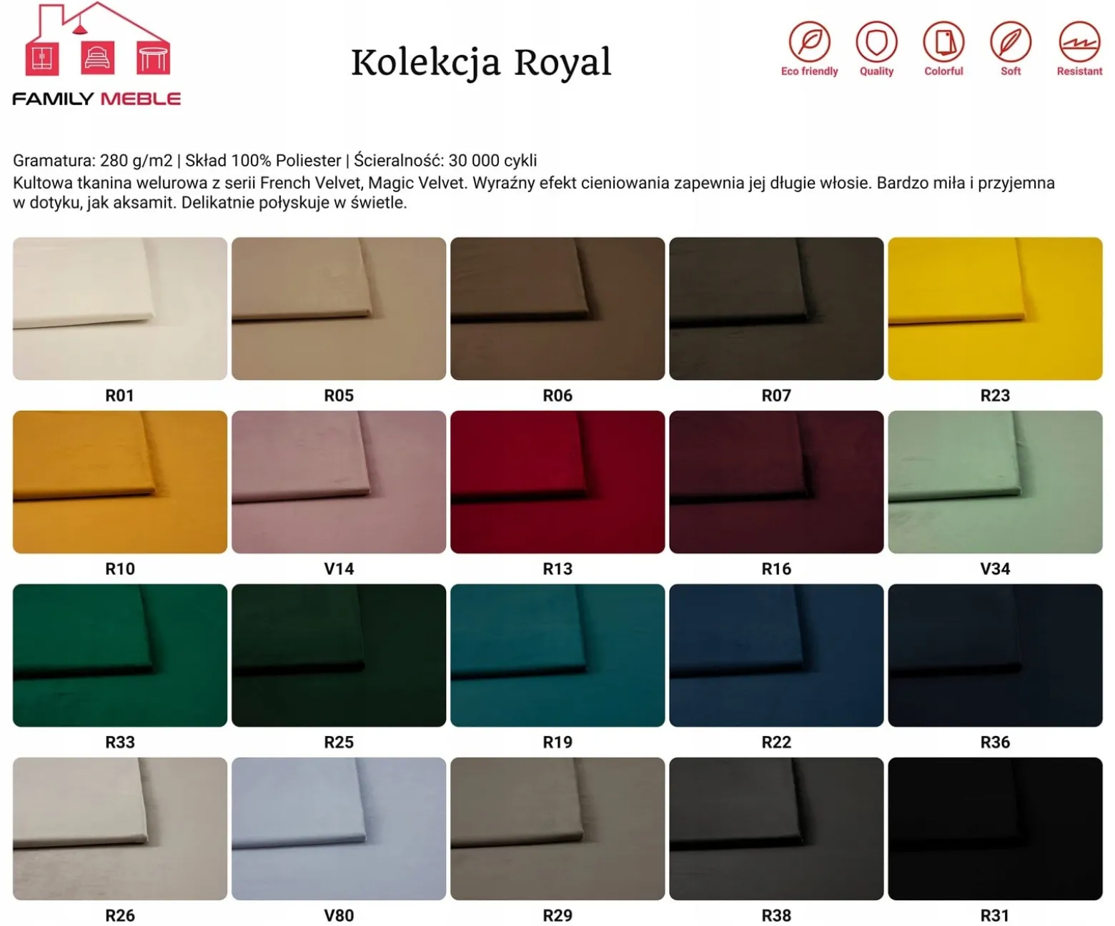 Zestaw uszak CAROL DUO sofa fotele pufy Family Meble granatowo - różowy
