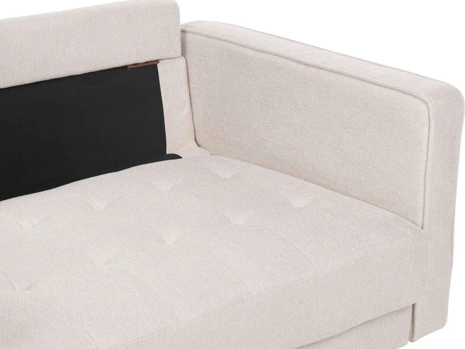 Zestaw wypoczynkowy 3-osobowy sofa fotel beżowy