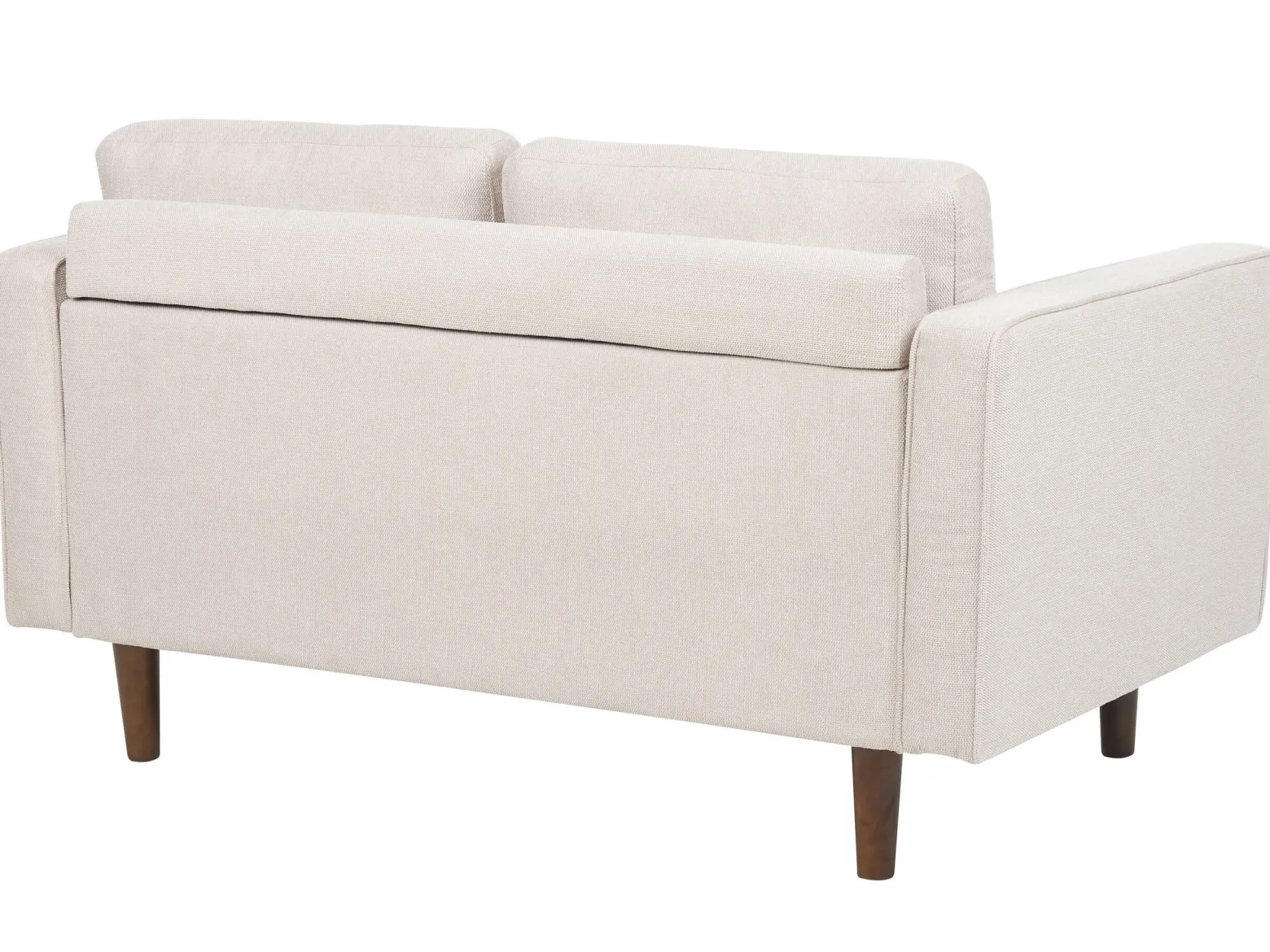Zestaw wypoczynkowy 3-osobowy sofa fotel beżowy