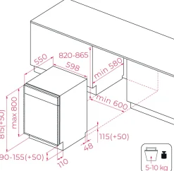 Zmywarka TEKA DFI46650