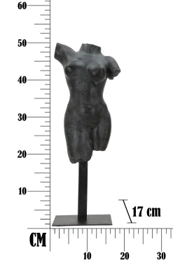 Złota metalowa rzeźba na podstawie 47x10x57,5 cm